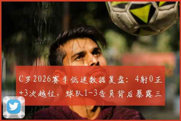 C罗2026赛季低迷数据复盘：4射0正+3次越位，球队1-3告负背后暴露三大问题